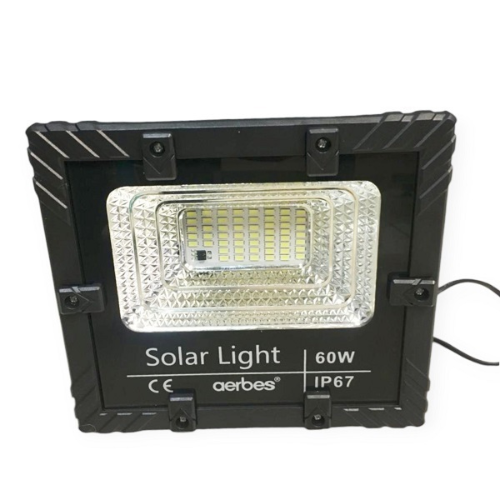 Lampe solaire murale Aerbes 60W IP67 54 LED