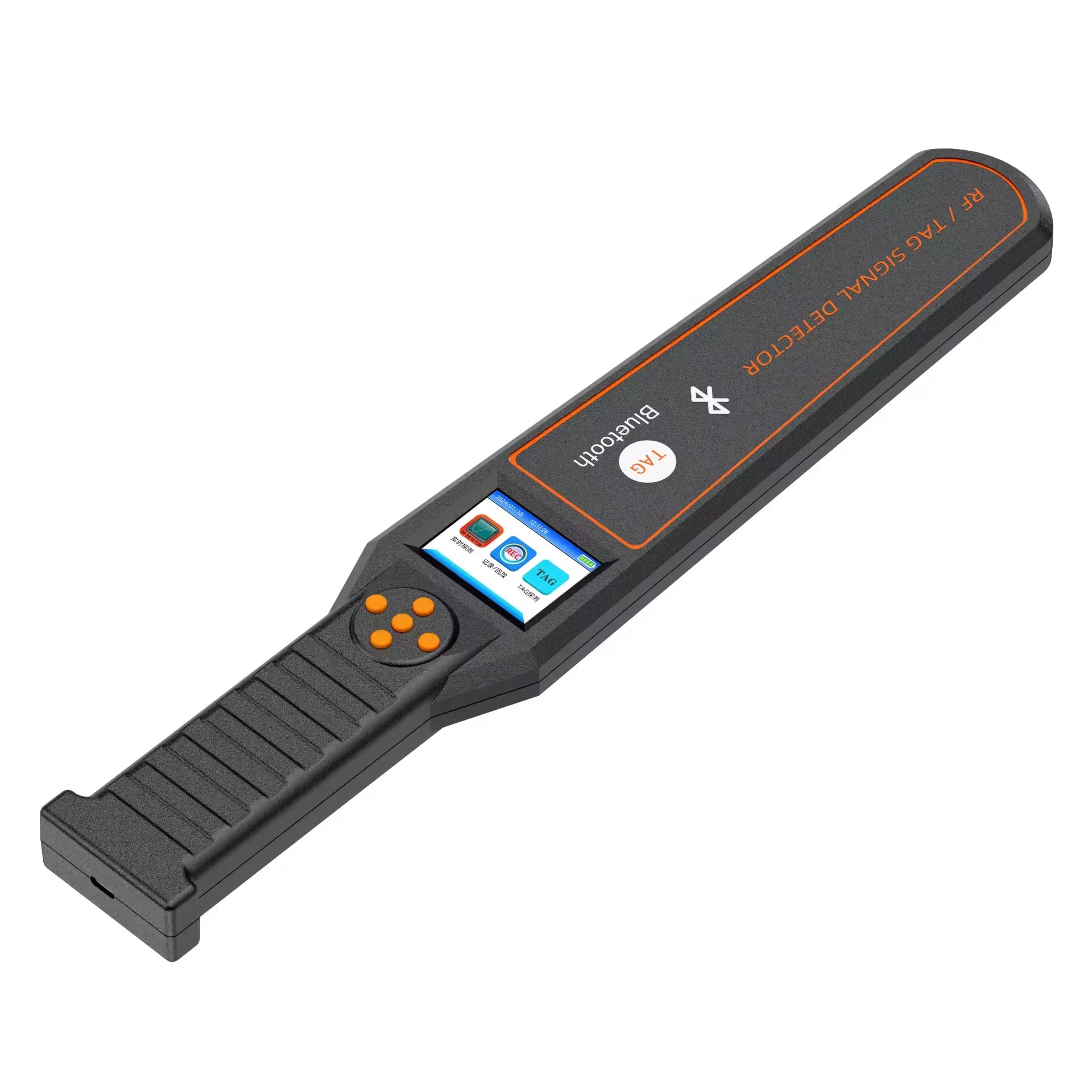 Troisième visuel du détecteur de signaux sans fil DS828 Bluetooth montrant ses accessoires et son design portable – Guiguiexpress