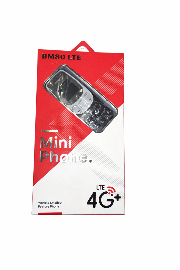BM80 LTE – Mini Téléphone 4G+ internet (format ultra compact)