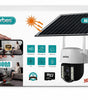 📹 Caméra de Surveillance Solaire WiFi Aerbes AE-9169