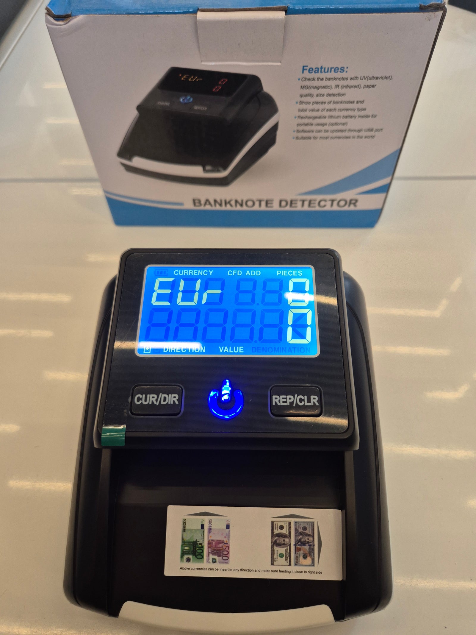 Detecteur de faux billets