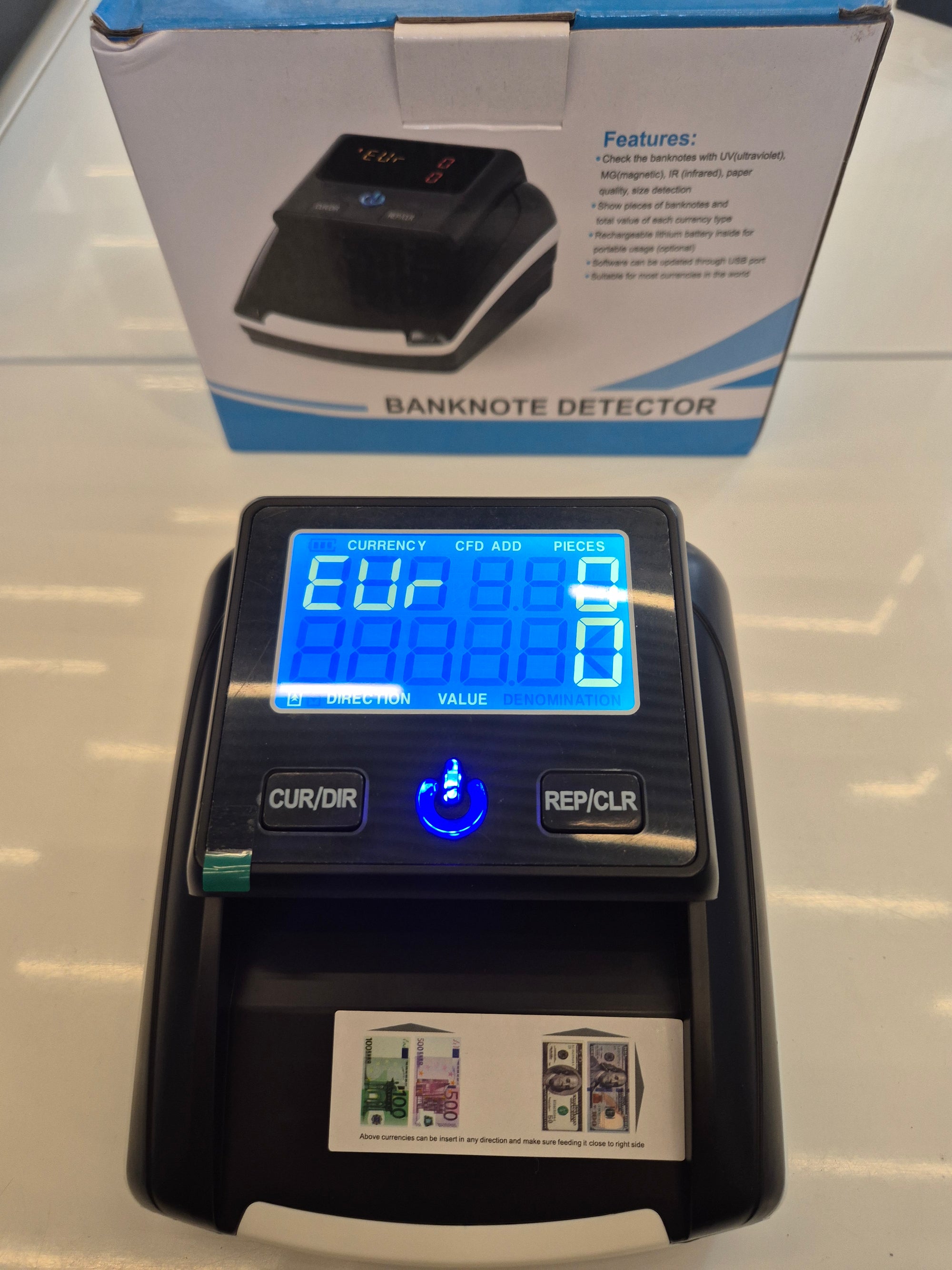 Detecteur de faux billets