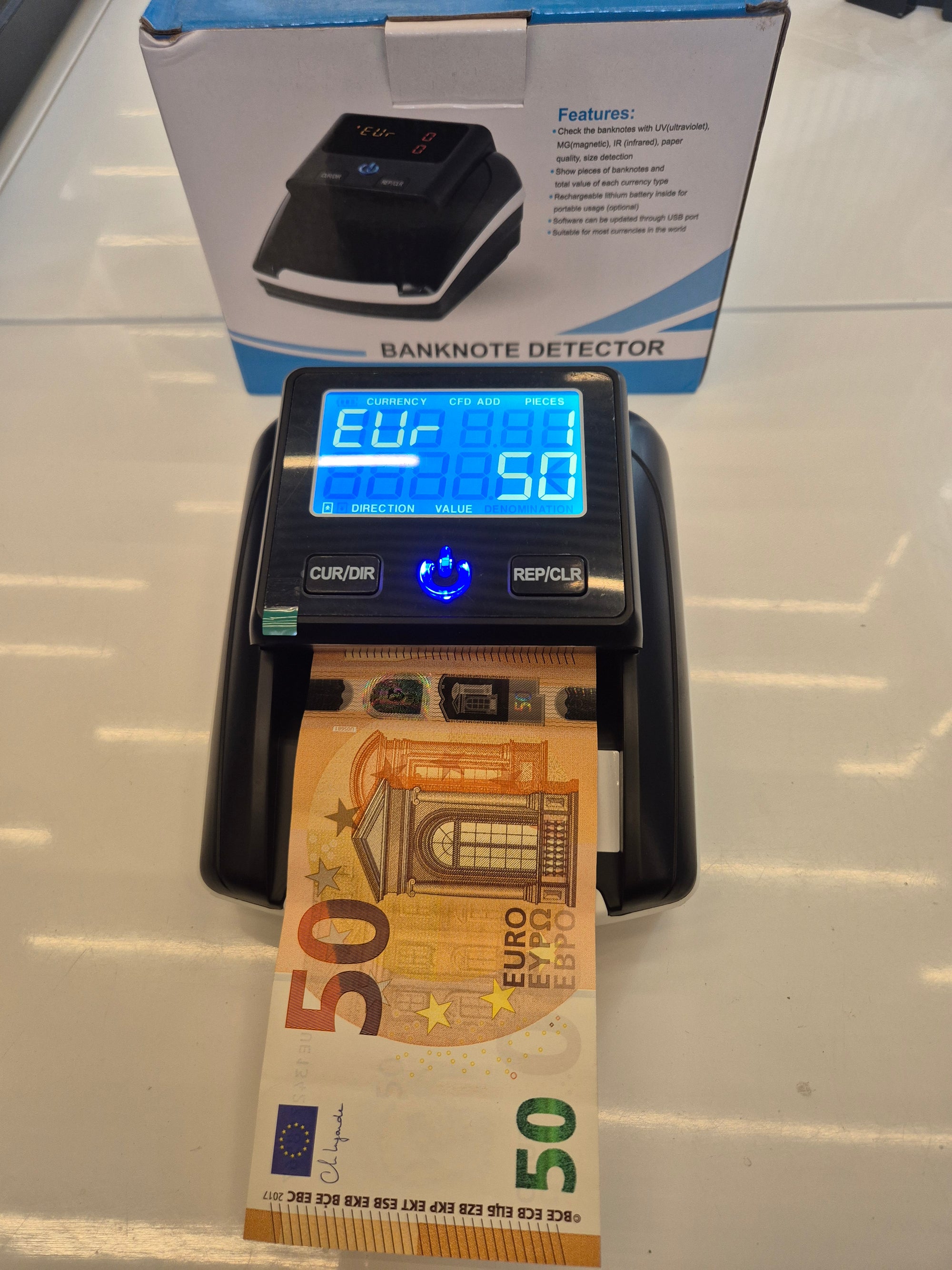 Detecteur de faux billets