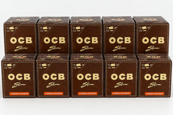 3 boites de 24 mini grinder 10 ocb brun